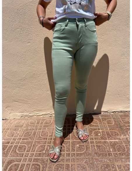 Pantalón Verde Agua