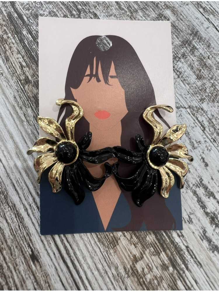 Pendientes Flor Desigual