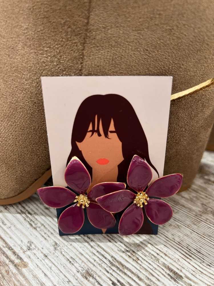 Pendientes Flor
