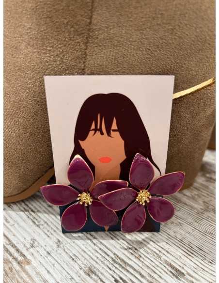Pendientes Flor