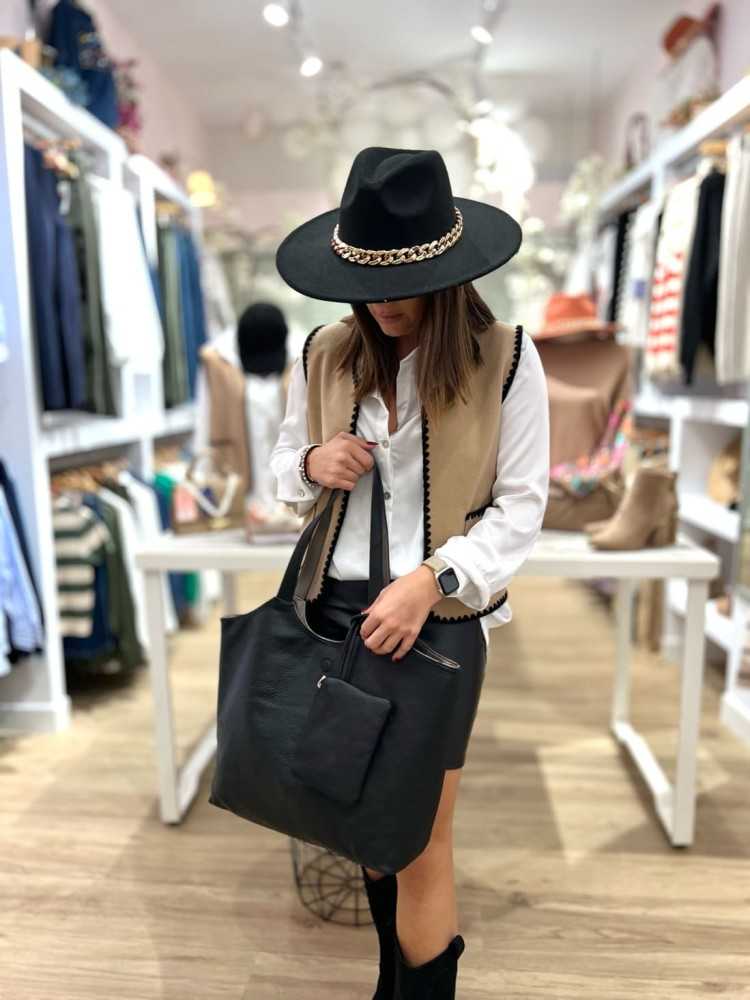 Bolso Reversible Piel