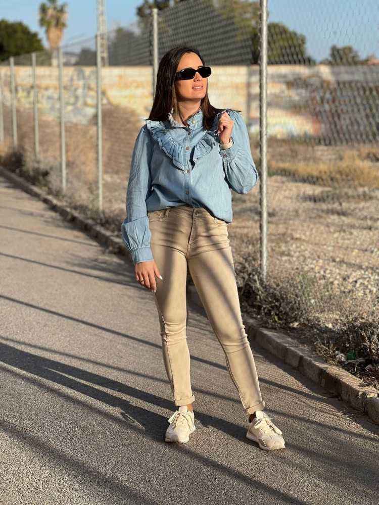 Pantalón Lewi Beige