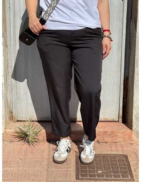 Pantalón Pinzas Negro