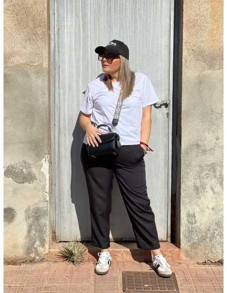 Pantalón Pinzas Negro