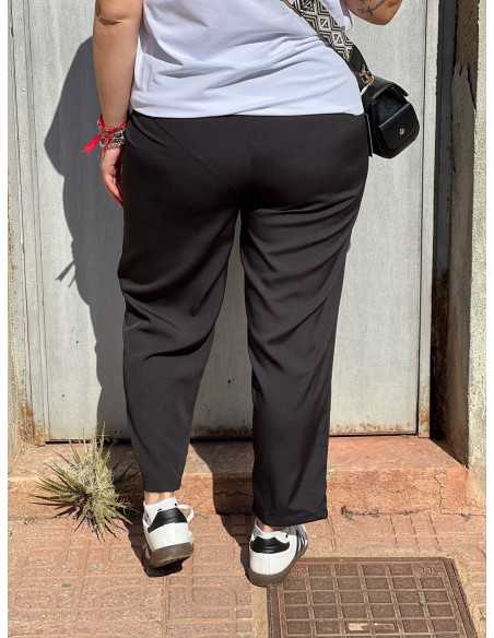 Pantalón Pinzas Negro
