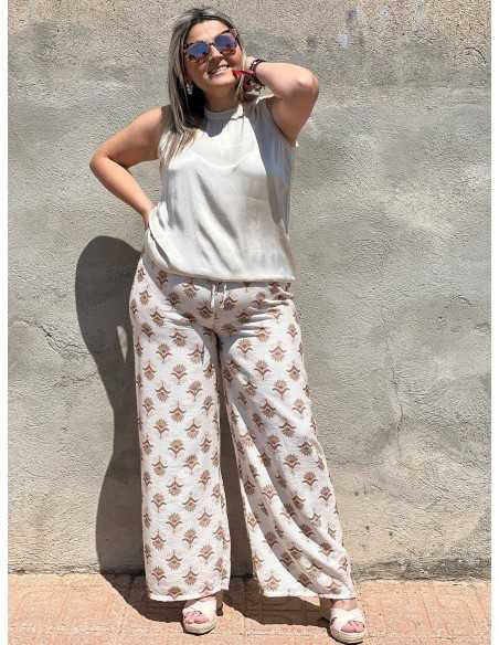 Camiseta Rasete Beige