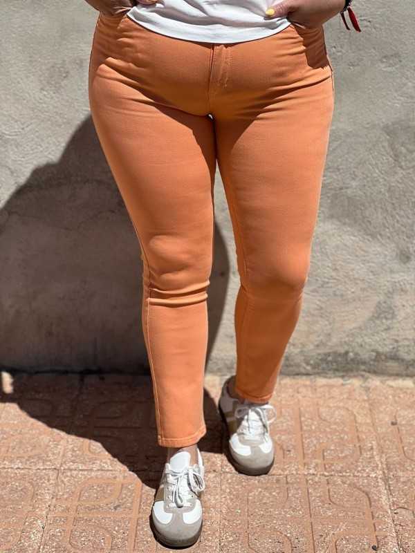Pantalón Jeana Naranja 2