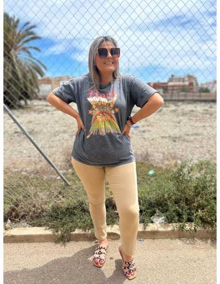 Camisa Desgastada Rock