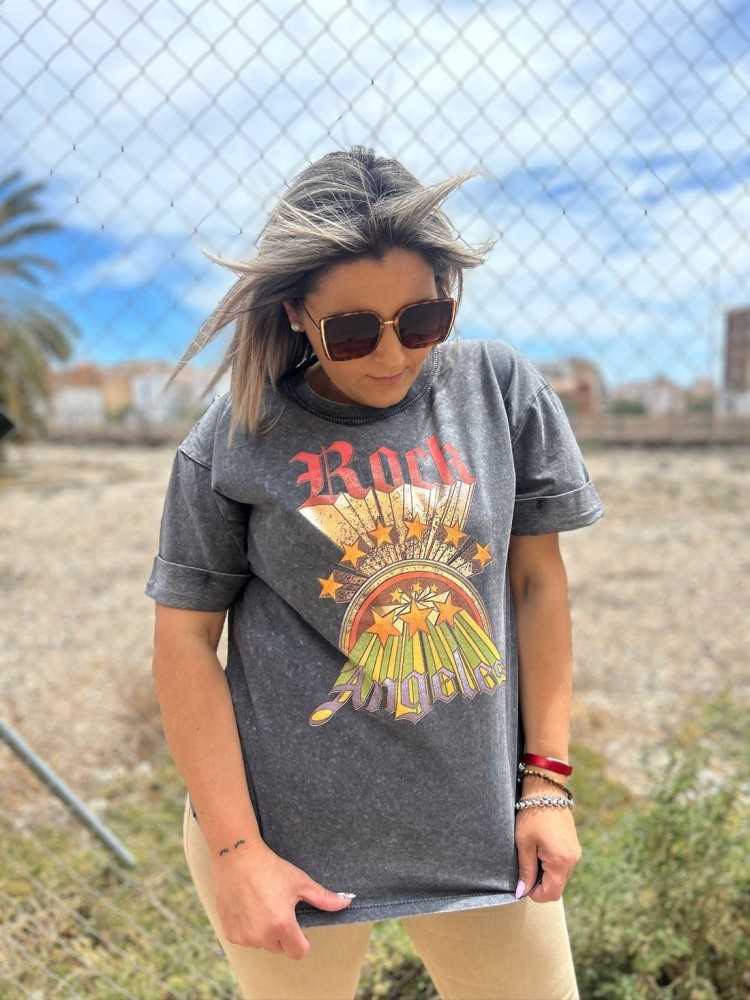 Camisa Desgastada Rock