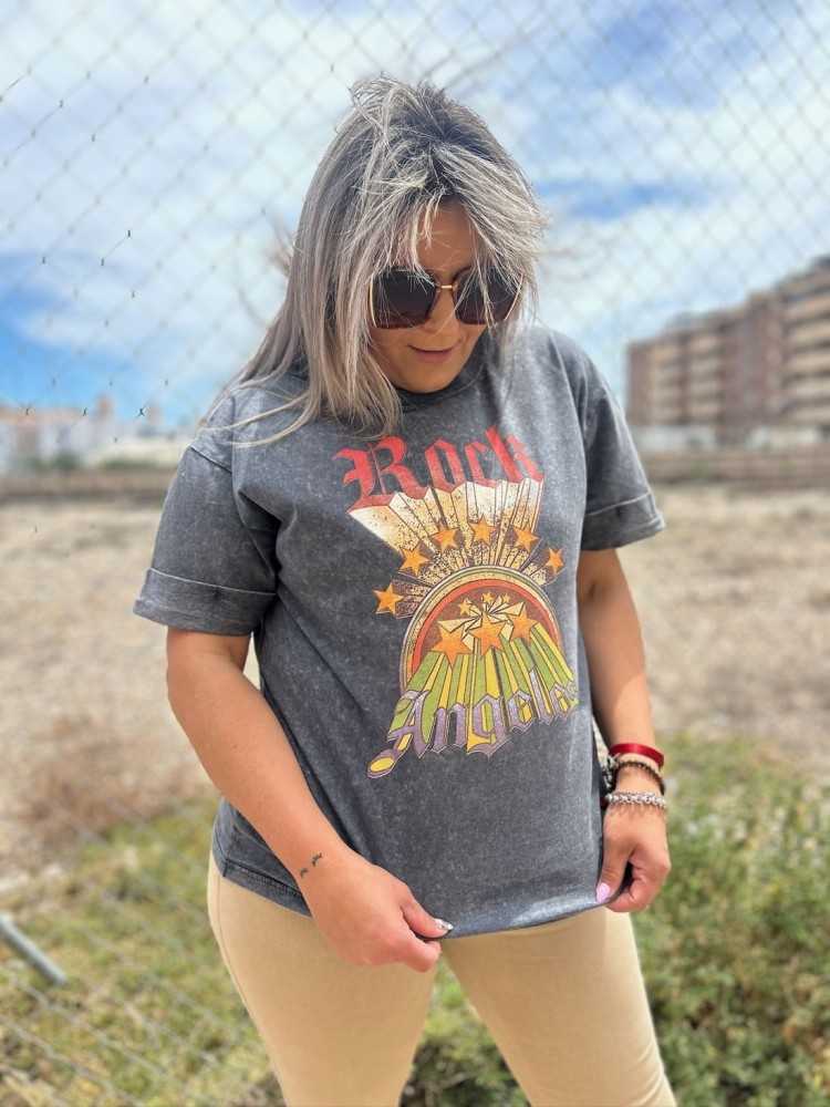 Camisa Desgastada Rock