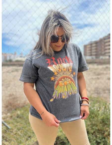 Camisa Desgastada Rock