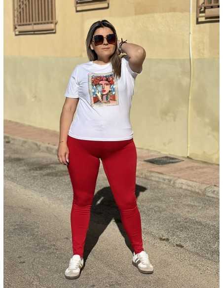 Camiseta Frida Camel