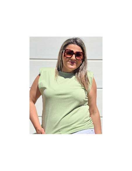 Camiseta Hombreras Básica