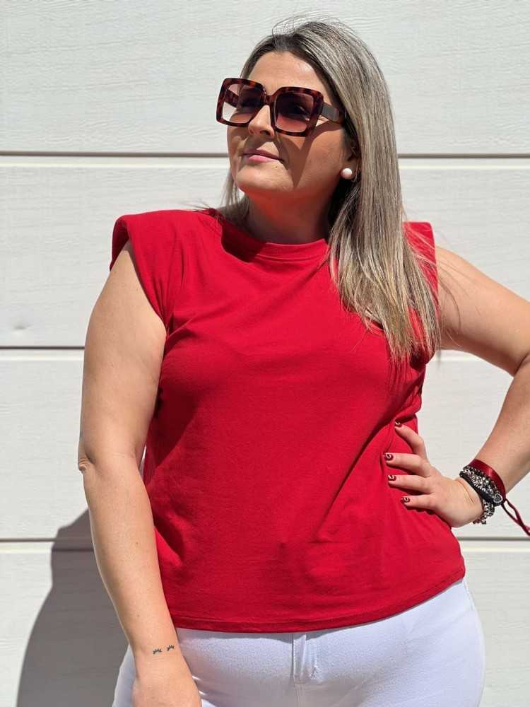 Camiseta Hombreras Básica