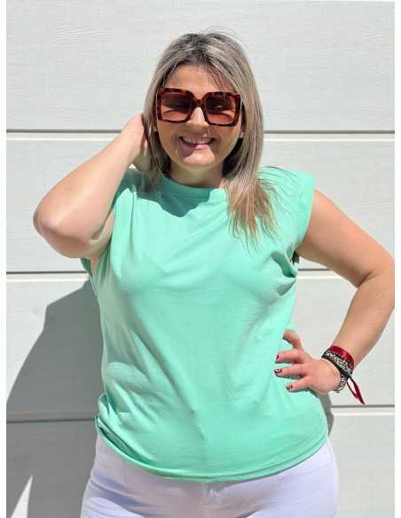 Camiseta Hombreras Básica