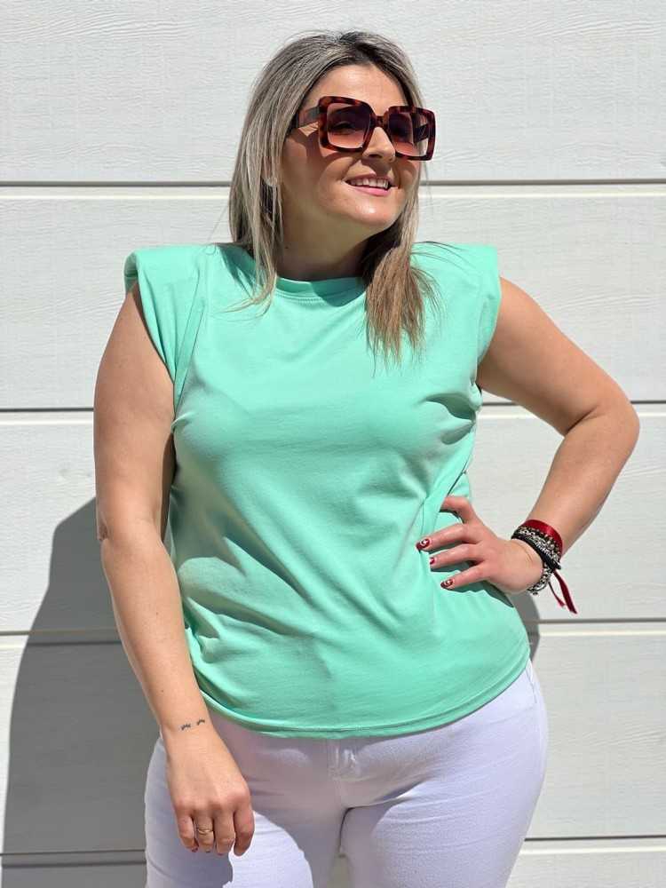 Camiseta Hombreras Básica