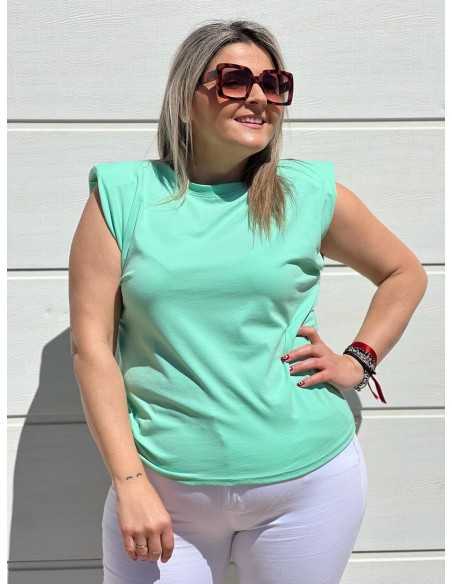 Camiseta Hombreras Básica