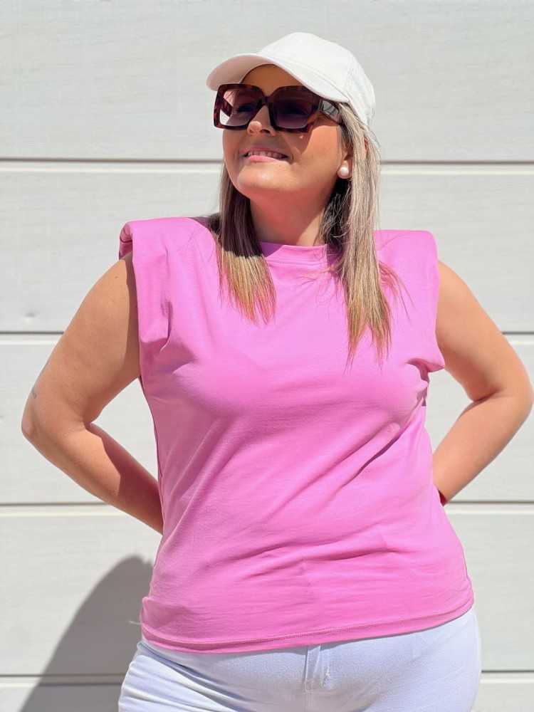 Camiseta Hombreras Básica
