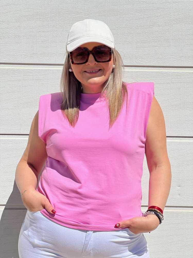 Camiseta Hombreras Básica