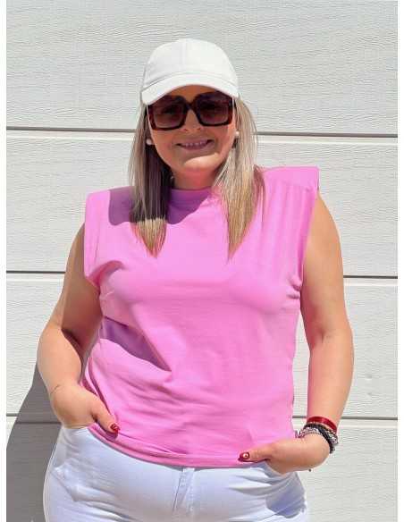 Camiseta Hombreras Básica