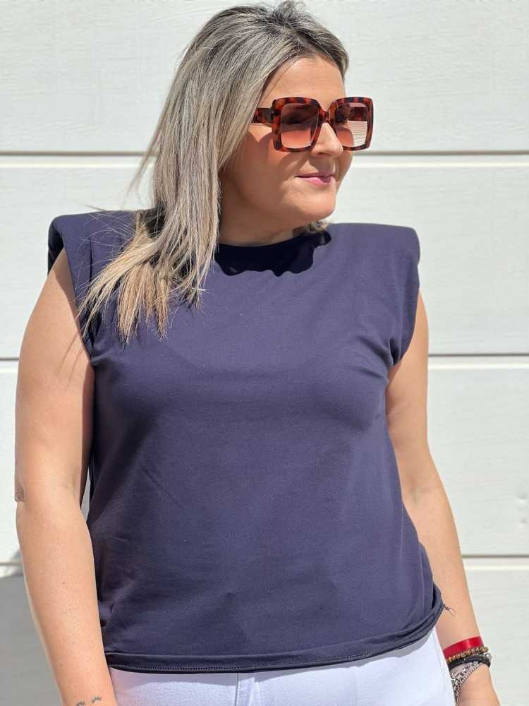 Camiseta Hombreras Básica