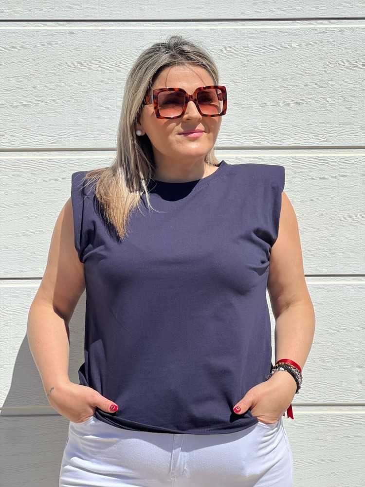 Camiseta Hombreras Básica