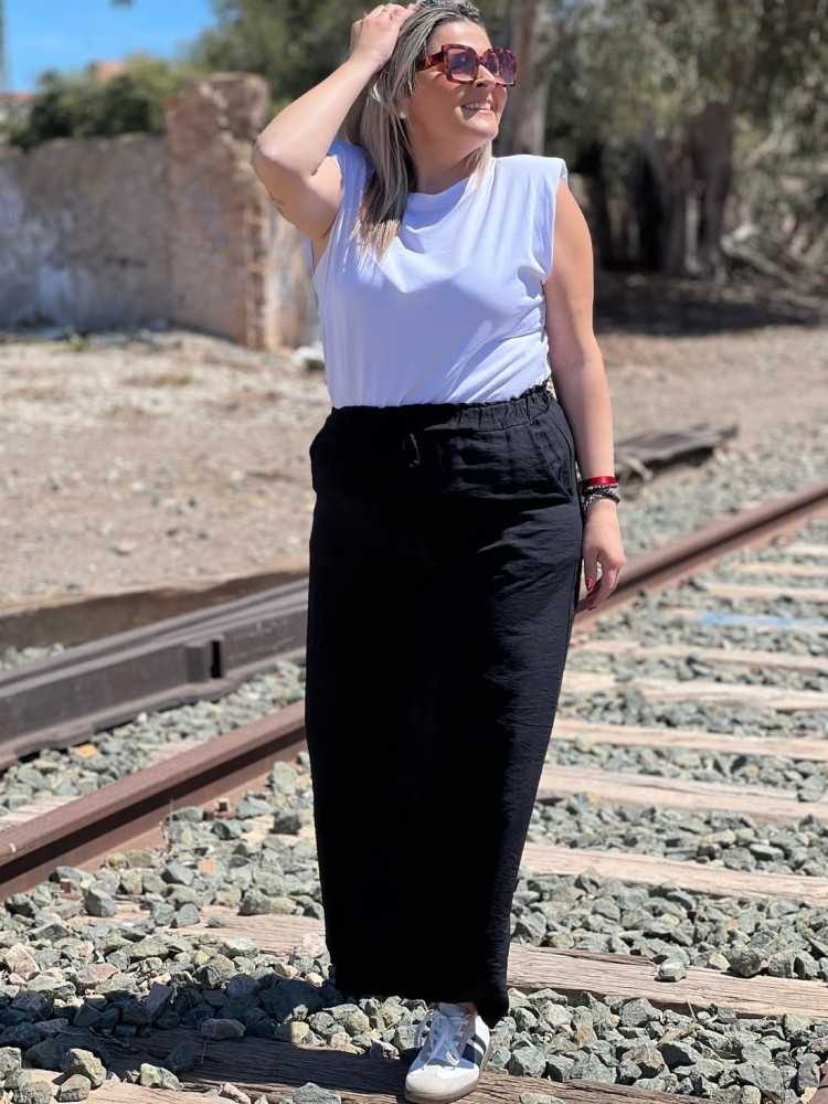 Camiseta Hombreras Básica