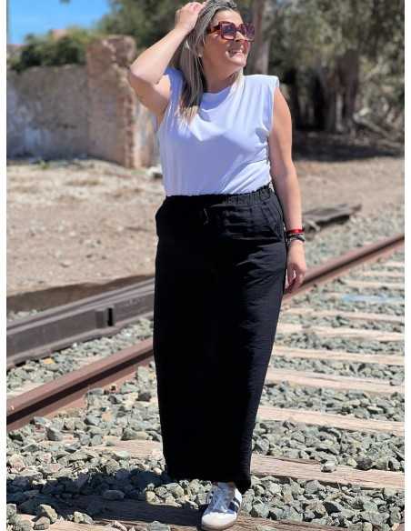 Camiseta Hombreras Básica