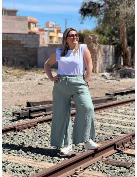 Camiseta Hombreras Básica