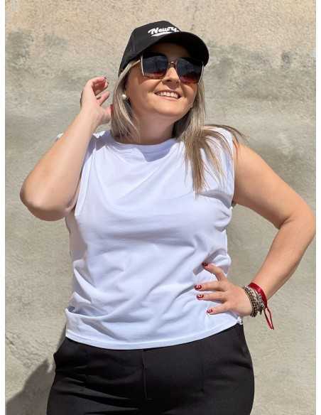 Camiseta Hombreras Básica