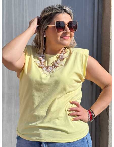 Camiseta Hombreras Básica