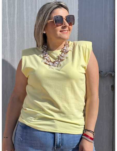 Camiseta Hombreras Básica