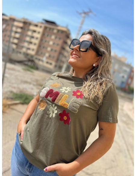 Camiseta Smile Verde
