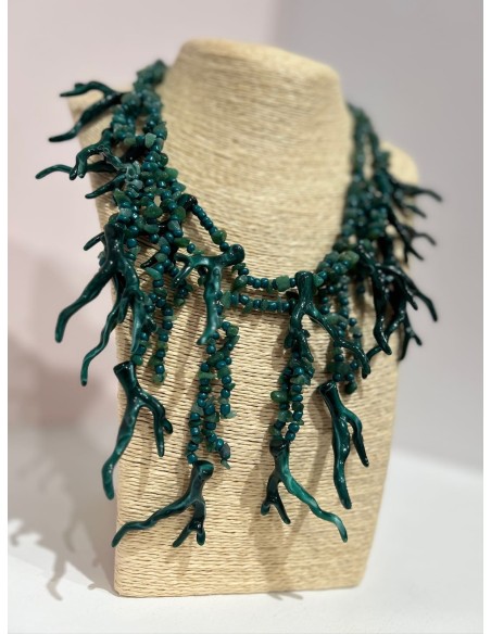 Colgante Corales Verde