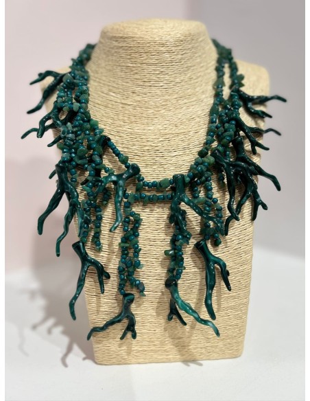 Colgante Corales Verde