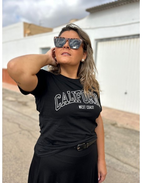 Camiseta California Negro