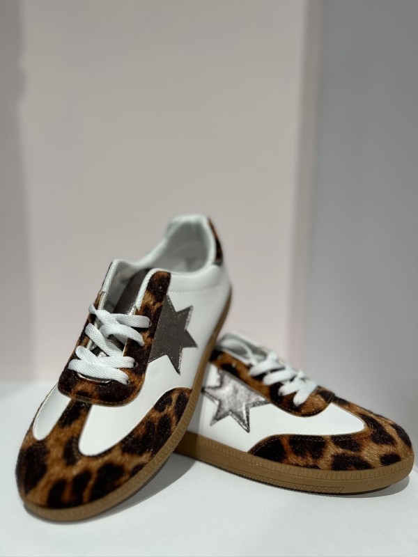 Zapatilla Estrella Leopardo 2