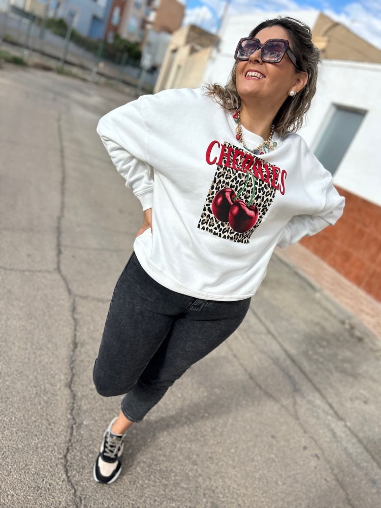 Sudadera Cherries