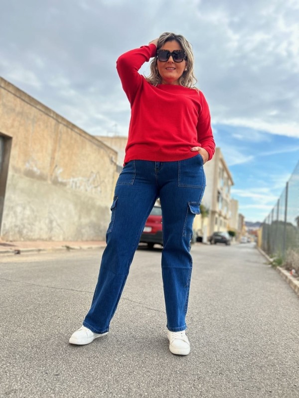 Pantalón Vaquero Cargo 2