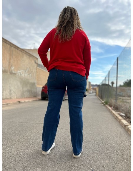 Pantalón Vaquero Cargo