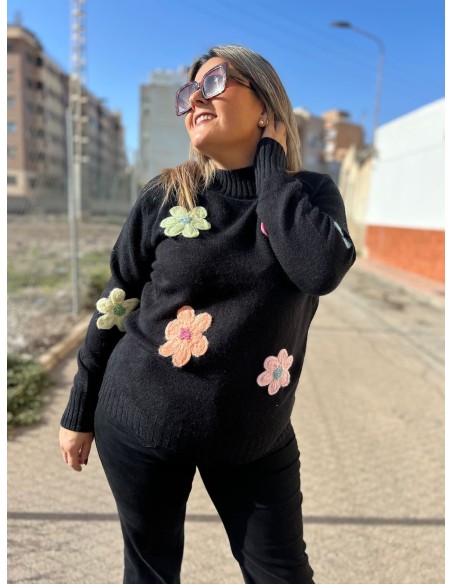 Jersey Margaritas Negro