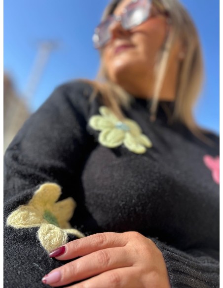 Jersey Margaritas Negro