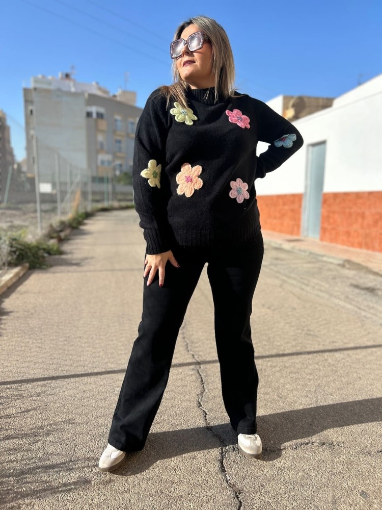 Jersey Margaritas Negro