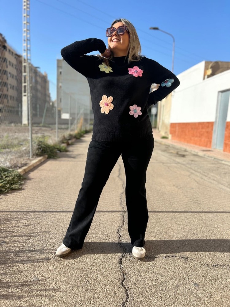 Jersey Margaritas Negro