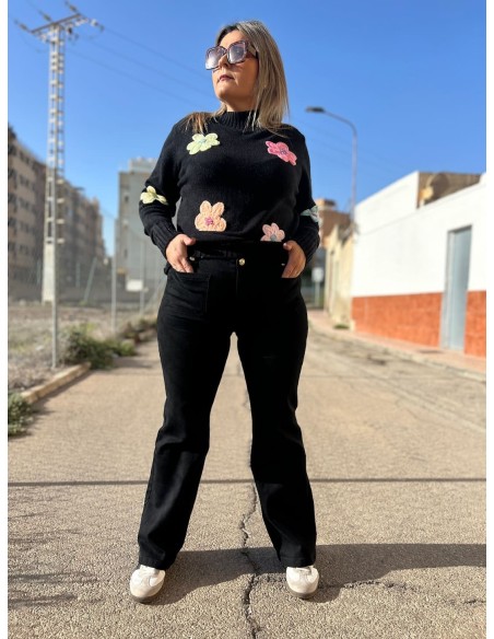 Jersey Margaritas Negro