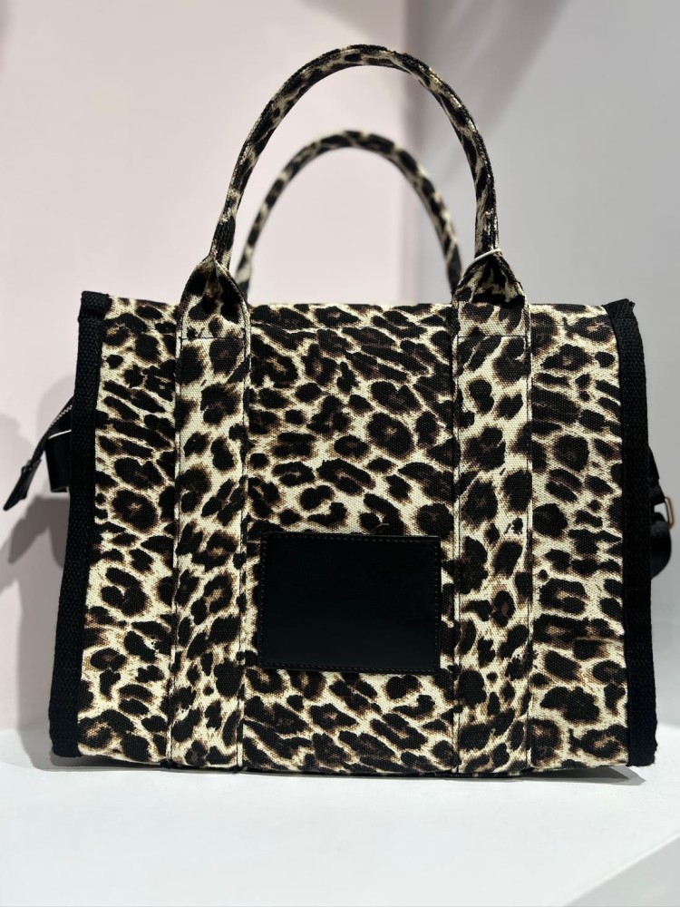 Bolso Cuadrado Leopardo