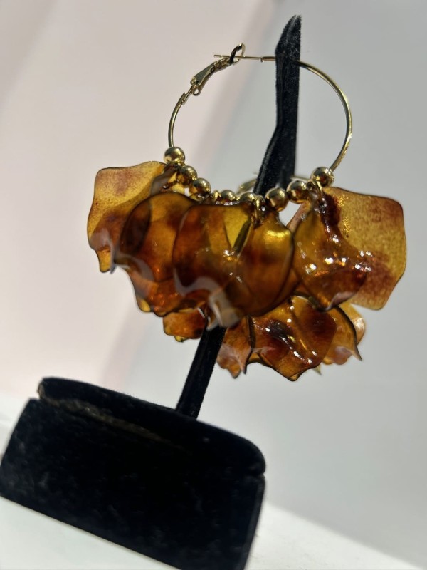 Pendientes Aro Pétalos 2