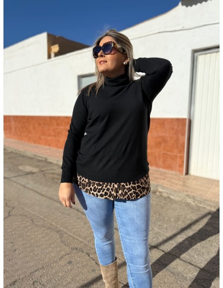 Bajo Camisero Leopardo