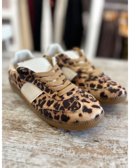 Zapatilla Leopardo