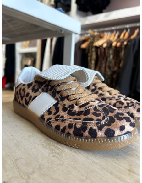 Zapatilla Leopardo